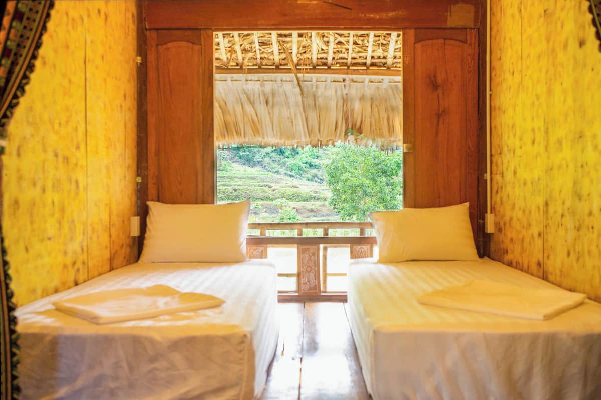 Premium bedding, free WiFi, bed sheets