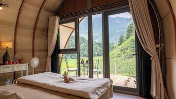 Doppia Deluxe (Bungalow) | Biancheria da letto di alta qualità, Wi-Fi gratuito, lenzuola