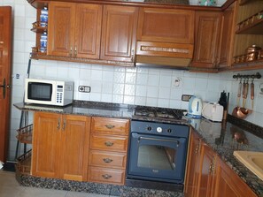 Microwave, coffee/tea maker