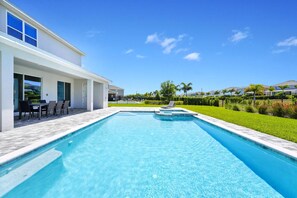 Pool - Alluring Home near Disney with Themed, Media and Game Room with Waterpark &. (Four Corners)