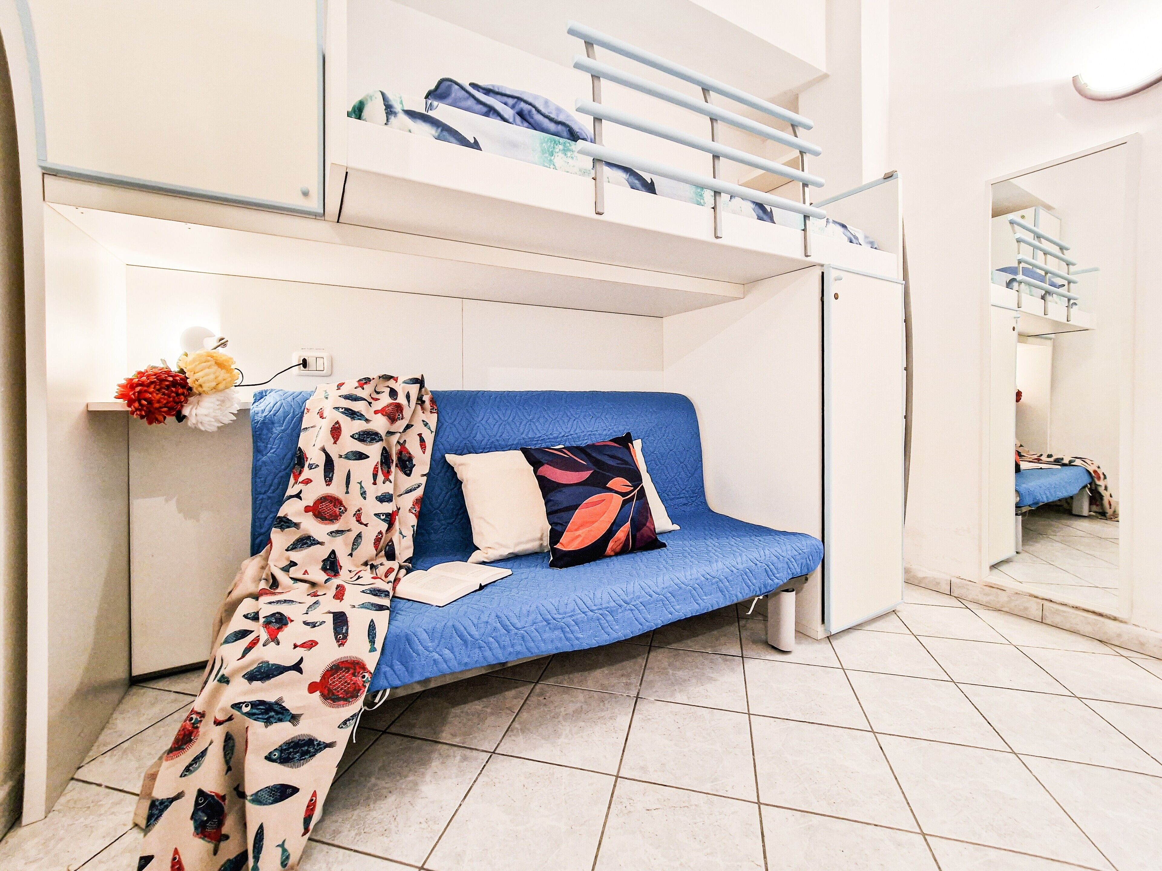 1 quarto, roupa de cama