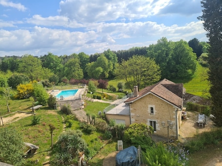 Exterior. Maison Sébastien: Comfort, Pool, and Nature in the Périgord Vert