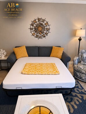 1 bedroom, WiFi, bed sheets, wheelchair access - OCEAN STAR SUITE @Celadon Beach Resort-OCEANFRONT (Panama City Beach)