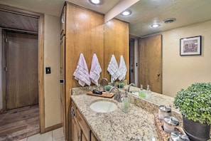 Apartment (1 Bedroom) | Interior - Balcony w/ Hot Tub: Monkey Island Vacation Rental! (Afton)