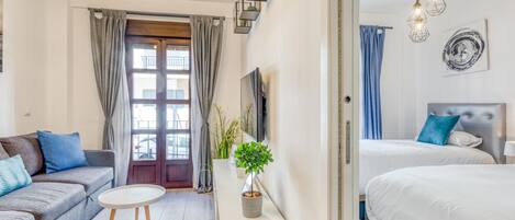 2 habitaciones, wifi gratis y ropa de cama