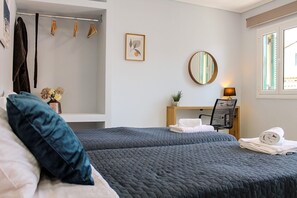 2 Schlafzimmer, Zimmersafe, Bügeleisen/Bügelbrett, Reisekinderbett