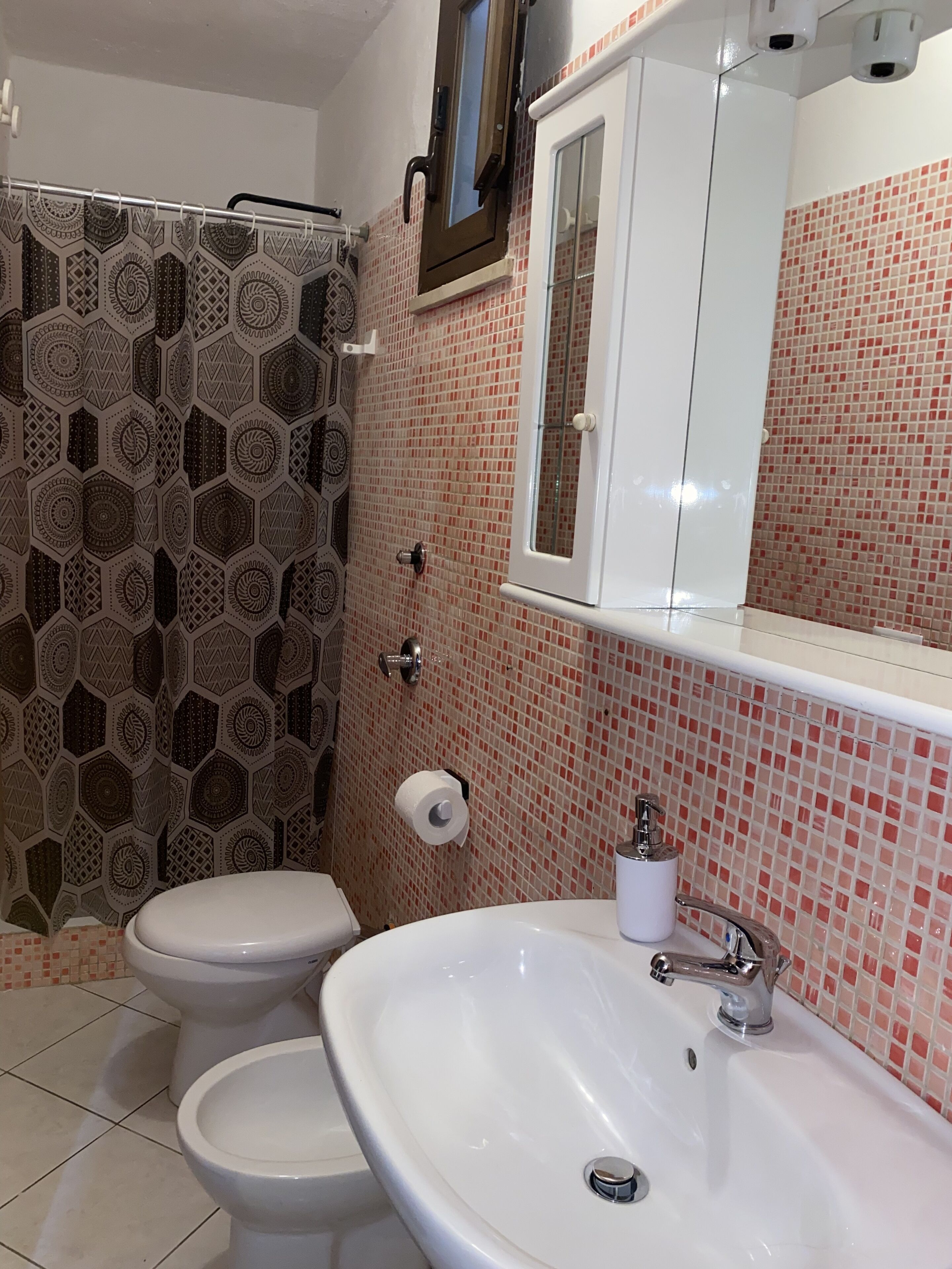 Sèche-cheveux, bidet, serviettes fournies, savon