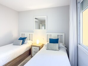 2 makuuhuonetta, ilmainen Wi-Fi, vuodevaatteet