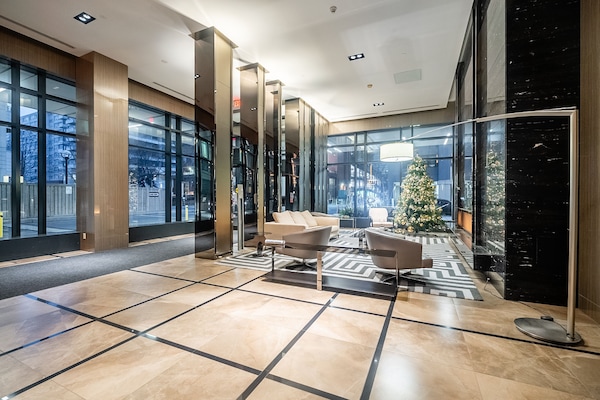 Premier Apartment, 1 Bedroom, Pool Access, City View | Individually decorated, individually furnished, desk, laptop workspace