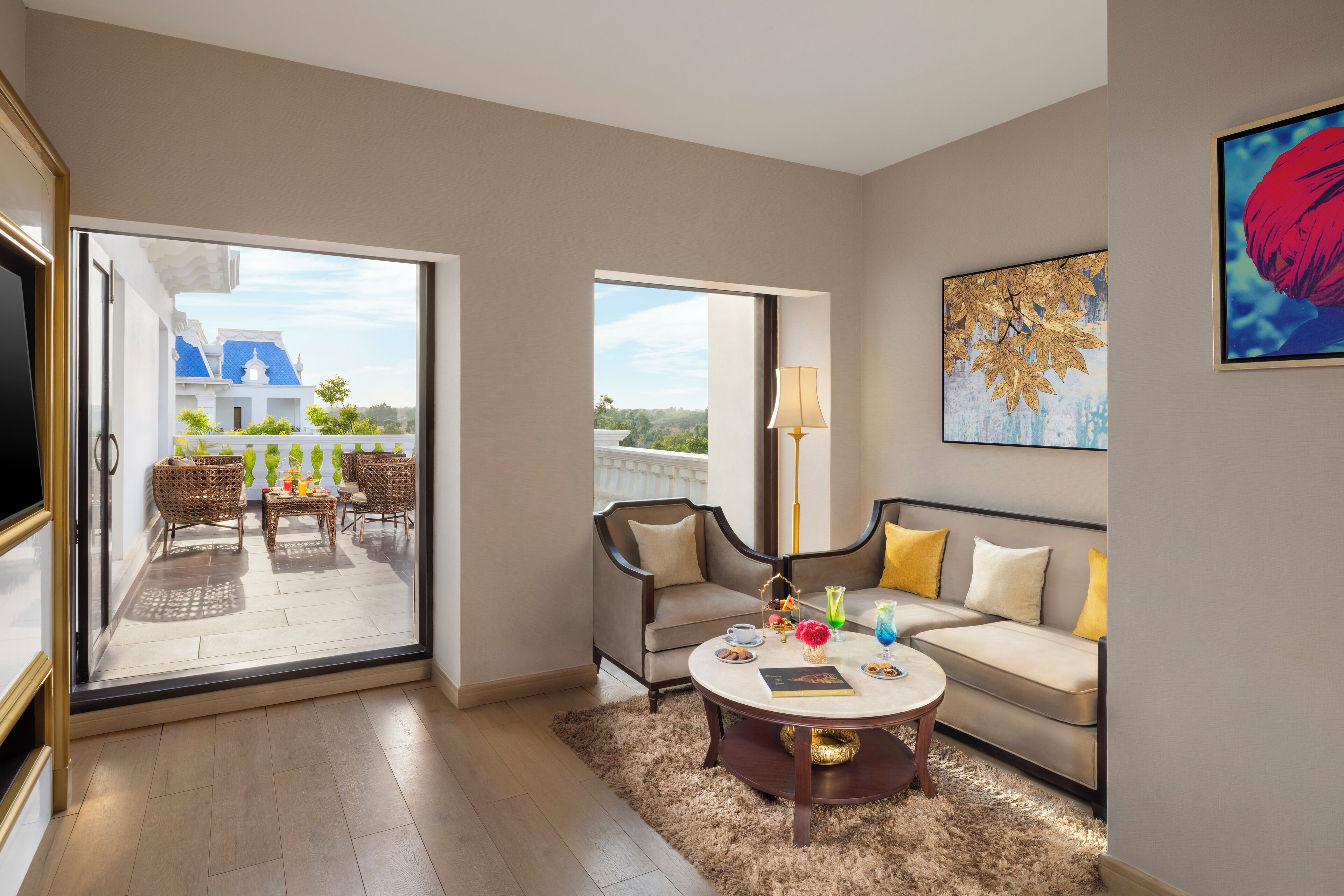 Luxury Suite, Terrace | Premium bedding, memory foam beds, minibar, in-room safe