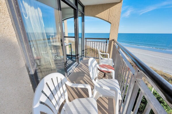 Property grounds - New Corner Direct Oceanfront View|5th Floor|Pools! (North Myrtle Beach)