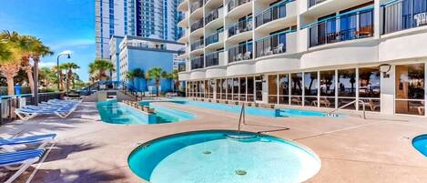 Indoor pool, a heated pool