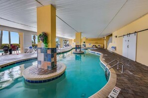 Pool - High Floor, Direct Oceanfront Views-Camelot Resort (Myrtle Beach)