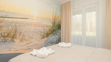 1 dormitorio, tabla de planchar con plancha, wifi y ropa de cama