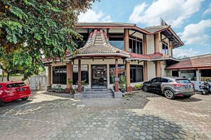 Fassade der Unterkunft