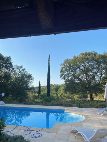 Charming one bedroom gite near Cahors with pool