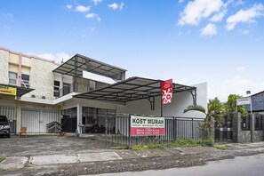 Fassade der Unterkunft