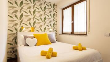 Individually decorated, individually furnished, iron/ironing board