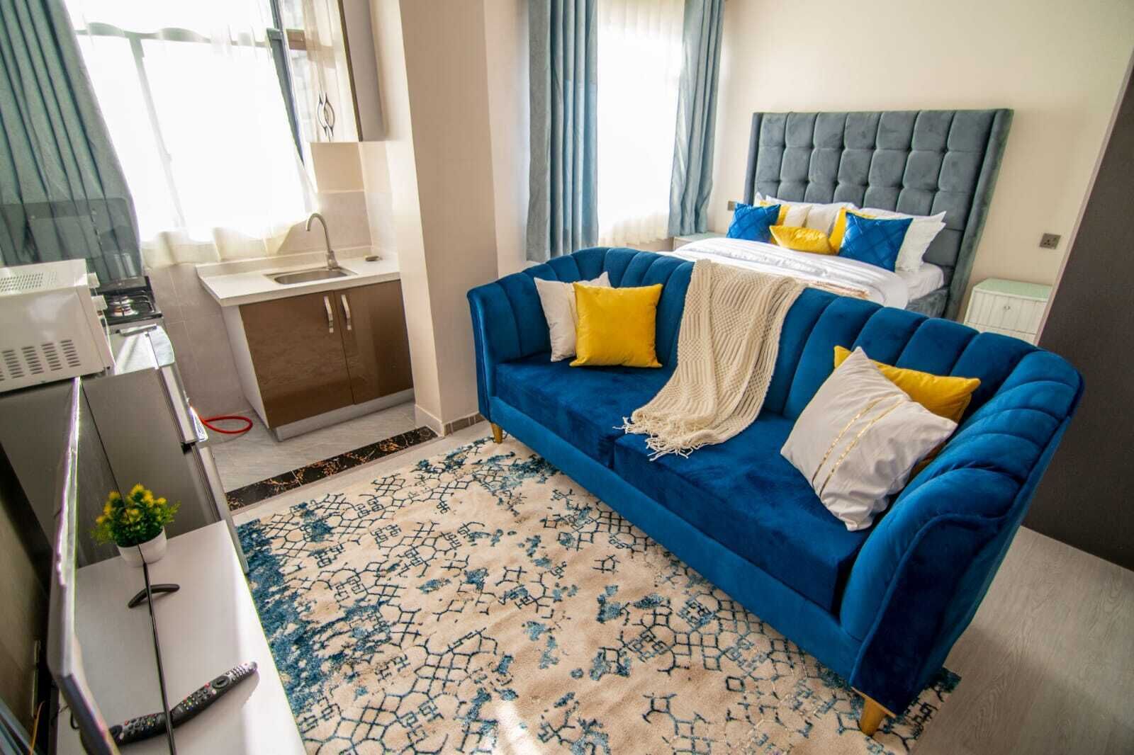 Studio – deluxe | Oppholdsområde | Smart-TV