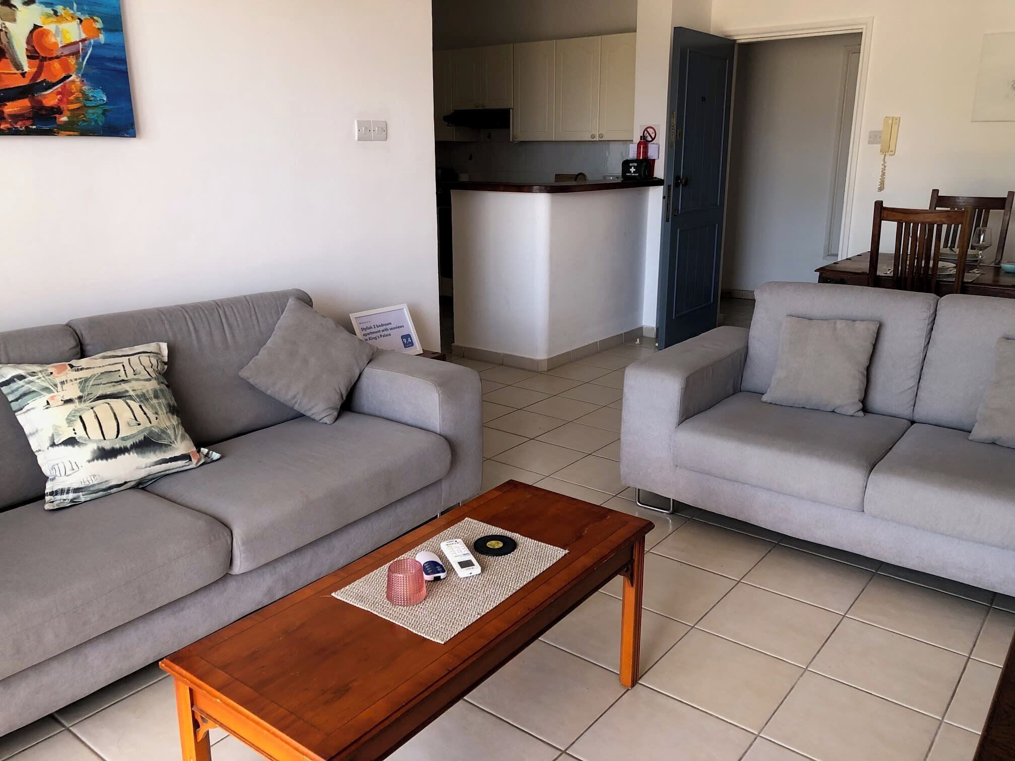 King's Palace: Stylish 2br Apart. With Fabulous Sea Views - Paphos