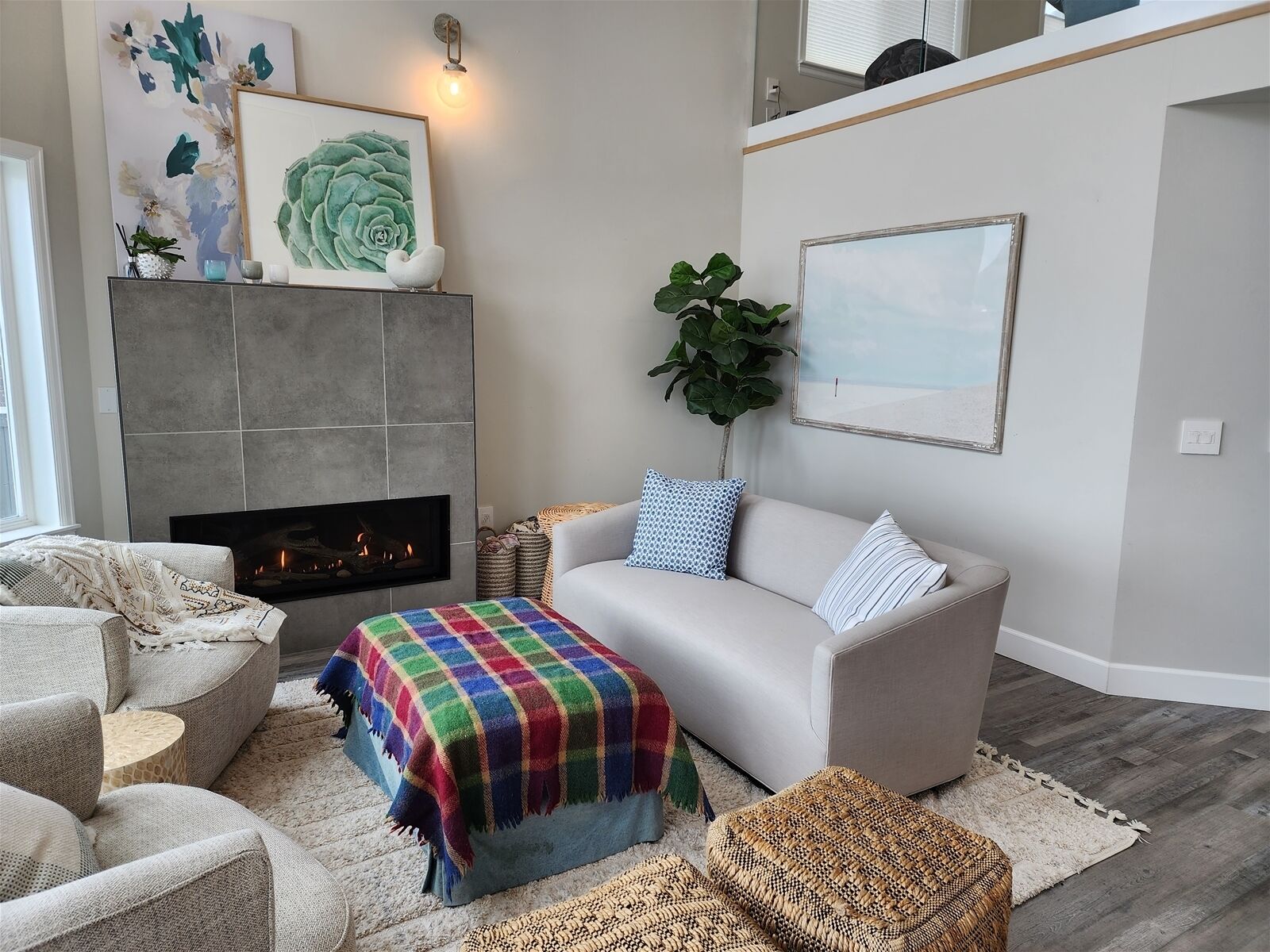 New! Sound: Waterfront home, Strait water views, beach!