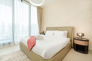 2 bedrooms, WiFi, bed sheets - Brand New Furnished Elegant 2BR LIV Residences (Dubai)