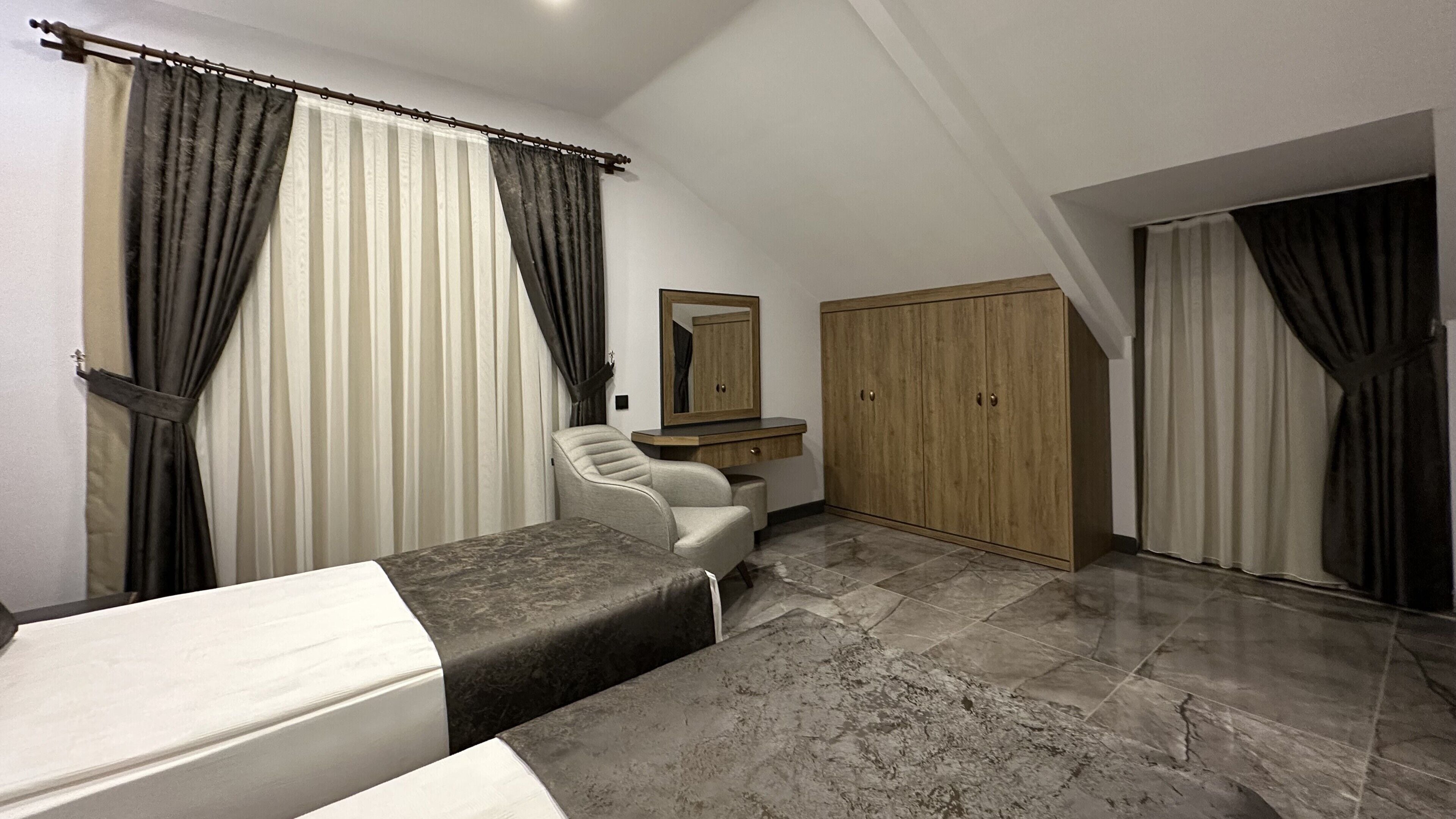 junior suite, multiple beds | 1 bedroom, free minibar items, in-room safe, desk