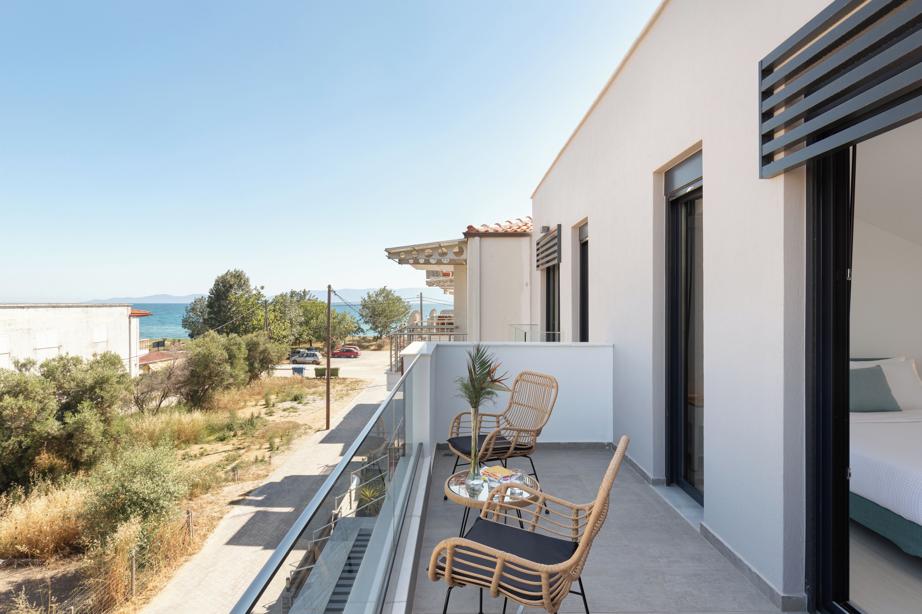 Vila, 3 quartos, vista para o jardim | Terraço/pátio