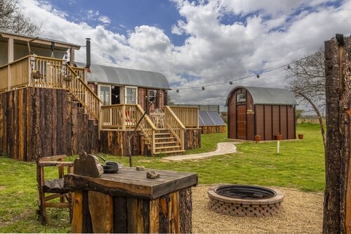 Dixie, set in a wonderful wild flower meadow in Elsing, Norfolk