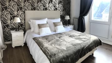 Comfort dubbelrum | Sängtillbehör av högsta kvalitet, duntäcken och individuell inredning