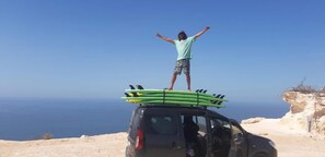 Vista a la playa o al mar