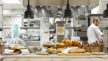Daily buffet breakfast (EUR 30 per person)