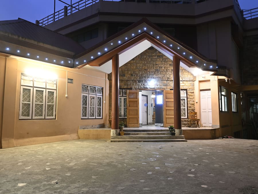 Fassade der Unterkunft