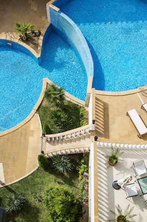 Seasonal outdoor pool - VITA RAMA holistic hotel - vegan FB (Obzor)