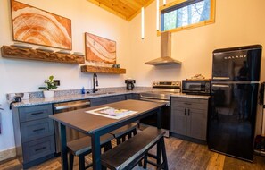 Fridge, microwave, oven, stovetop - Legends Lane A - Hosted by The Chalets (Logan)