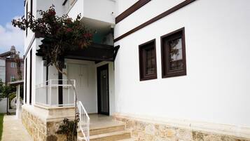 Blick von der Unterkunft