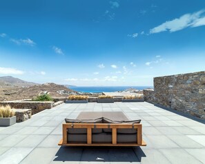 Vue depuis l’hébergement