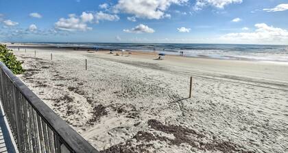 Airy Oceanfront Condo: Steps to Daytona Beach