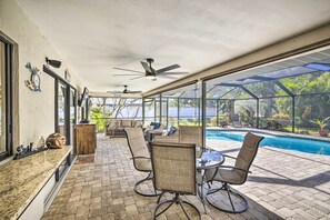 House (3 Bedrooms) | Interior - Private Pool & Lanai: Home in Cape Coral (Cape Coral)