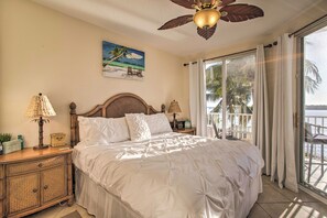 Apartment (1 Bedroom) | Interior - Private Balcony & Pool Access: Bayfront Retreat (St. Petersburg)