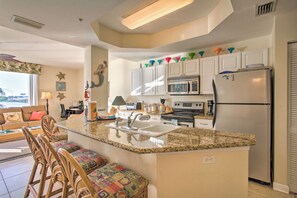 Apartment (1 Bedroom) | Interior - Private Balcony & Pool Access: Bayfront Retreat (St. Petersburg)