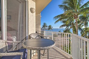 Apartment (1 Bedroom) | Interior - Private Balcony & Pool Access: Bayfront Retreat (St. Petersburg)