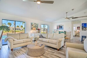 Interior - Swim, Fish & Boat: Beachy Home in Cape Coral! (Cape Coral)