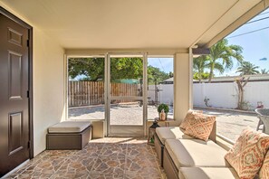 Vista desde la propiedad