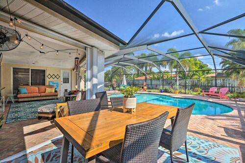 Private Pool + Covered Patio: Cape Coral Haven!