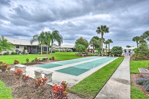 Villa (2 Bedrooms) | Interior - Grill, Lanai & Pool Access: Charming Sebring Villa (Sebring)