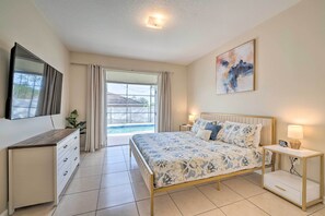 4 habitaciones, tabla de planchar con plancha y cunas gratuitas