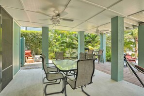 Interior - Covered Deck & Bay Views: Bradenton Beach Abode! (Bradenton Beach)