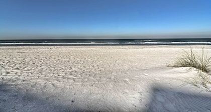 Steps to Beach, Cabana: Indian Shores Cottage