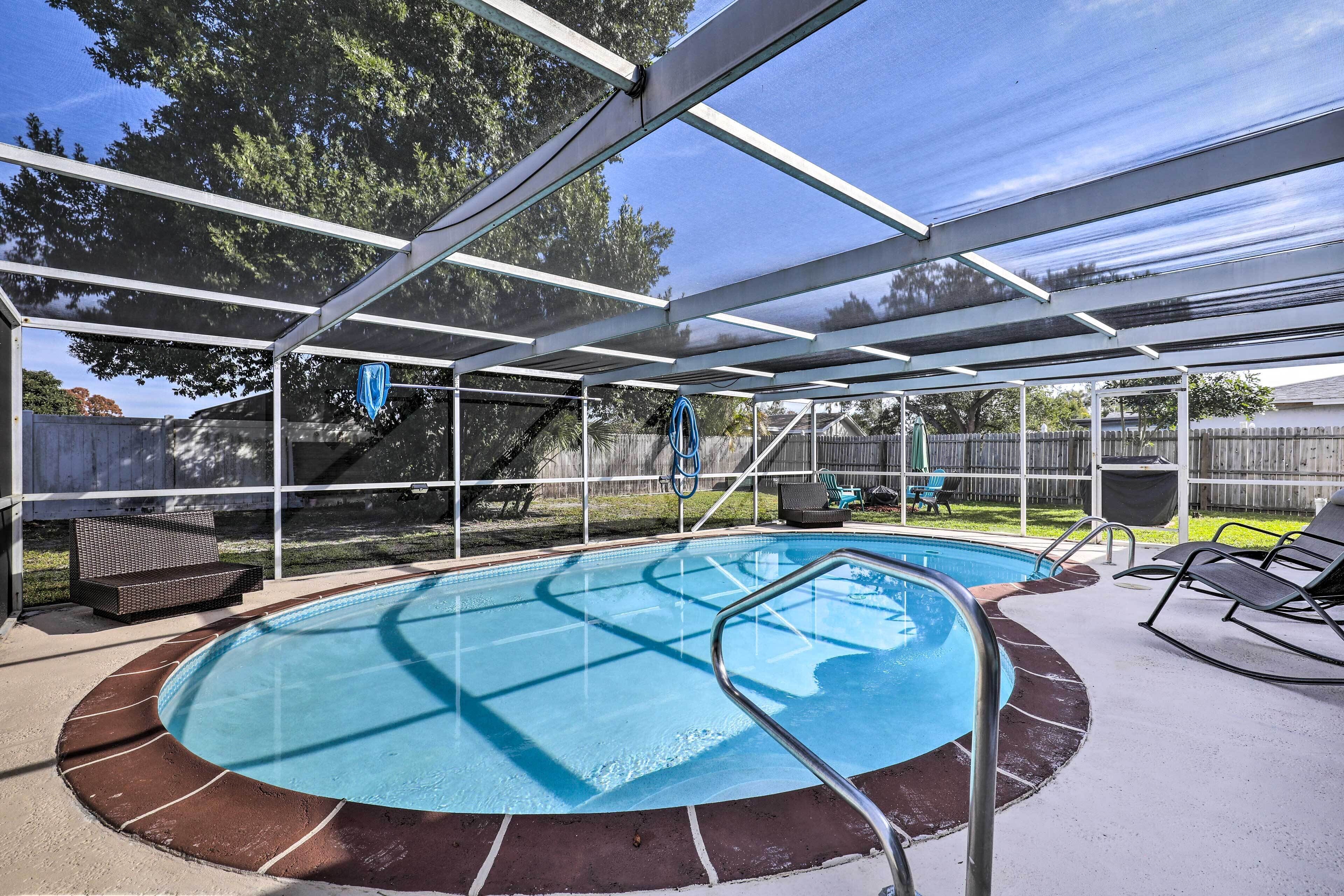 Port Richey Home w/ Private Pool & Yard